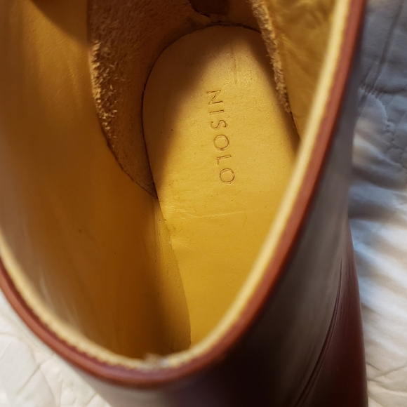 Nisolo "Dari" Leather Zip Close Boots Size 9 Gorgeous Preowned Pair - Picture 9 of 15